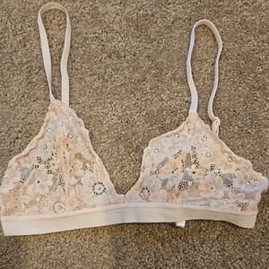Lace Bralette in Cream